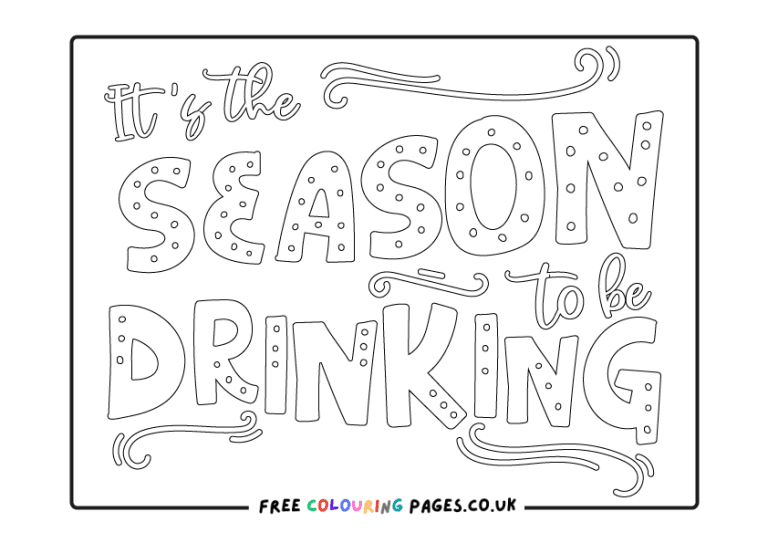 Xmas Colouring Pages
