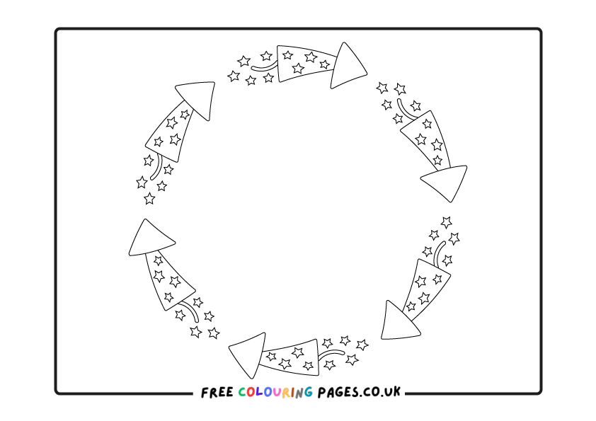 4th July Colouring Pages