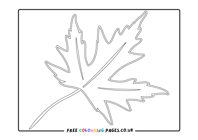 Fall Colouring Pages