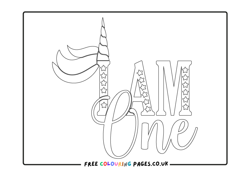 Unicorns Colouring Pages Free