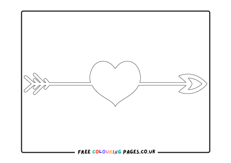 Arrow Colouring Sheets