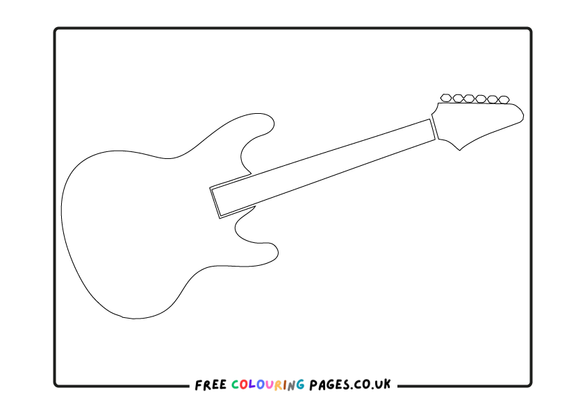 Musical Colouring Pages