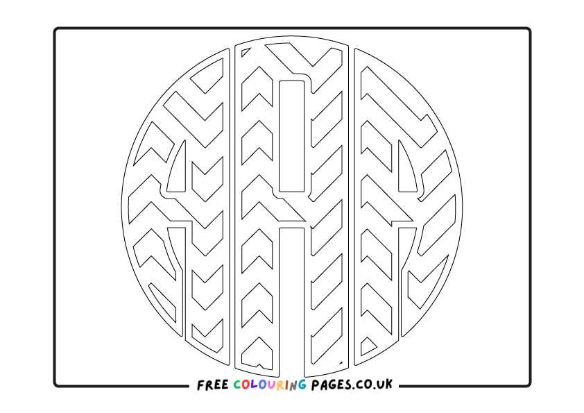 Free Letters Colouring Pages