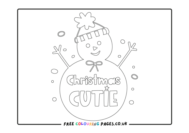 Christmas Colouring Pages Free